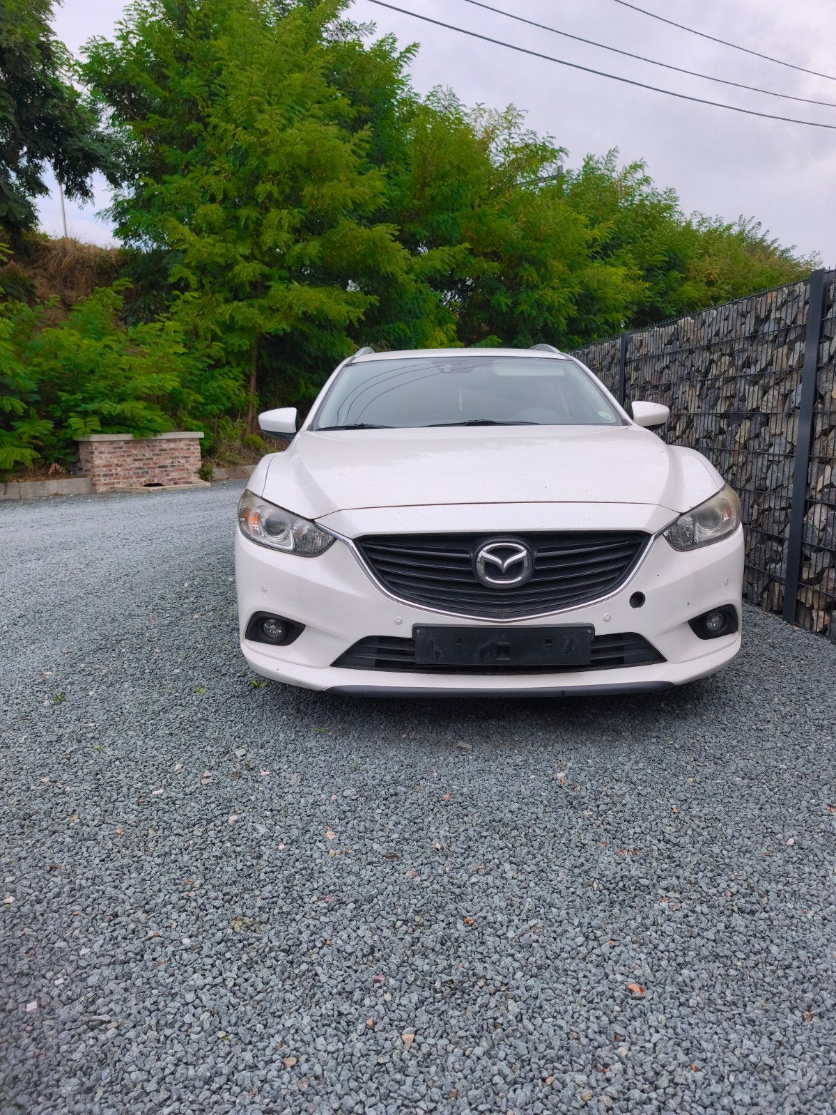 Mazda 6, Auto's, Achterwielaandrijving, Euro 6, Wit, 5 deurs