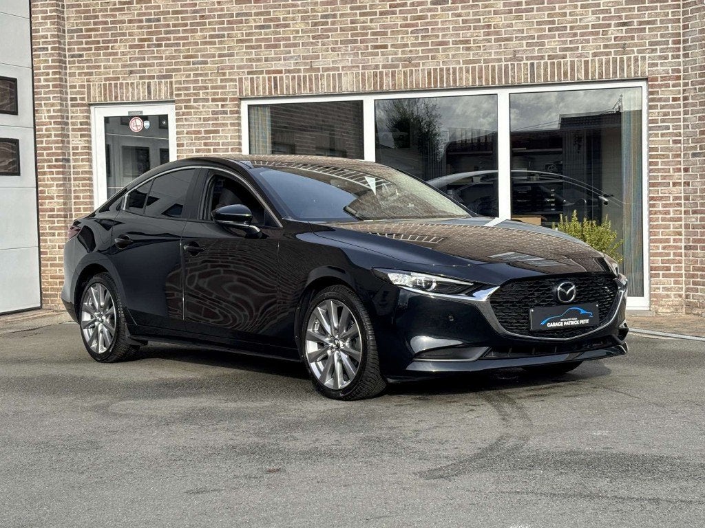 Mazda 3 2.0 M-HYBRID Sedan / 150pk / 21000km / 12m waarborg, Autos, Entreprise, Boîte manuelle, Entretenue par le concessionnaire