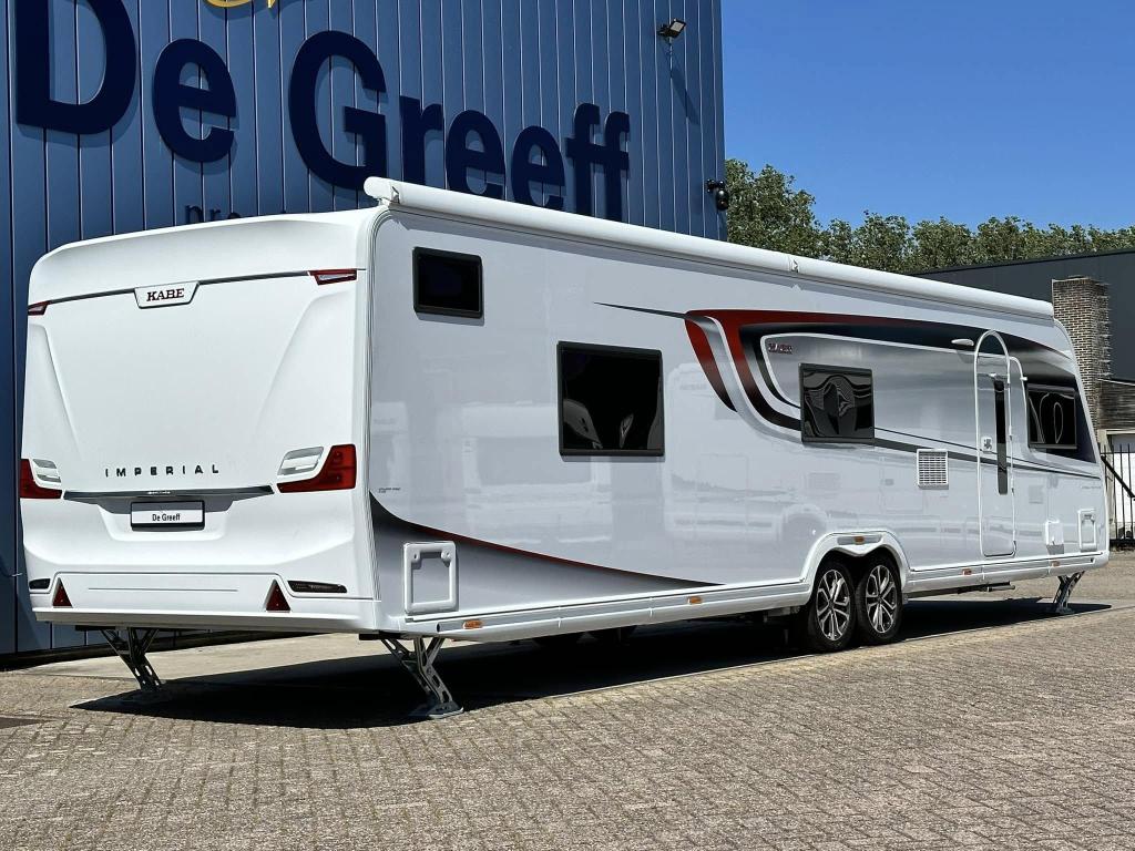 Kabe Imperial 1000 TDL E2/DL, Caravans en Kamperen, Caravans, Rondzit, Bedrijf, Kabe, Schokbreker