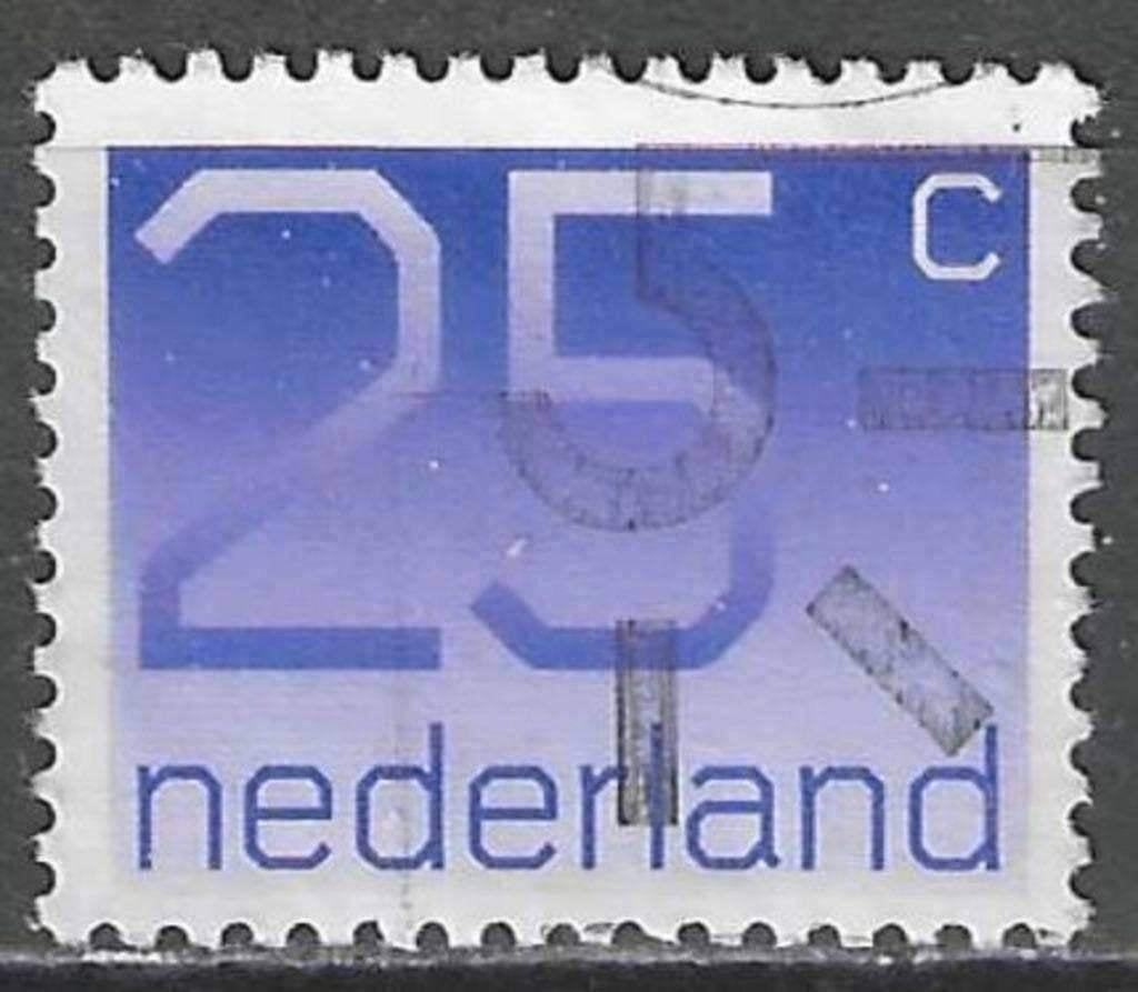 Nederland 1976 - Yvert 1043 - Courante reeks - 25 cent (ST), Verzenden, Gestempeld