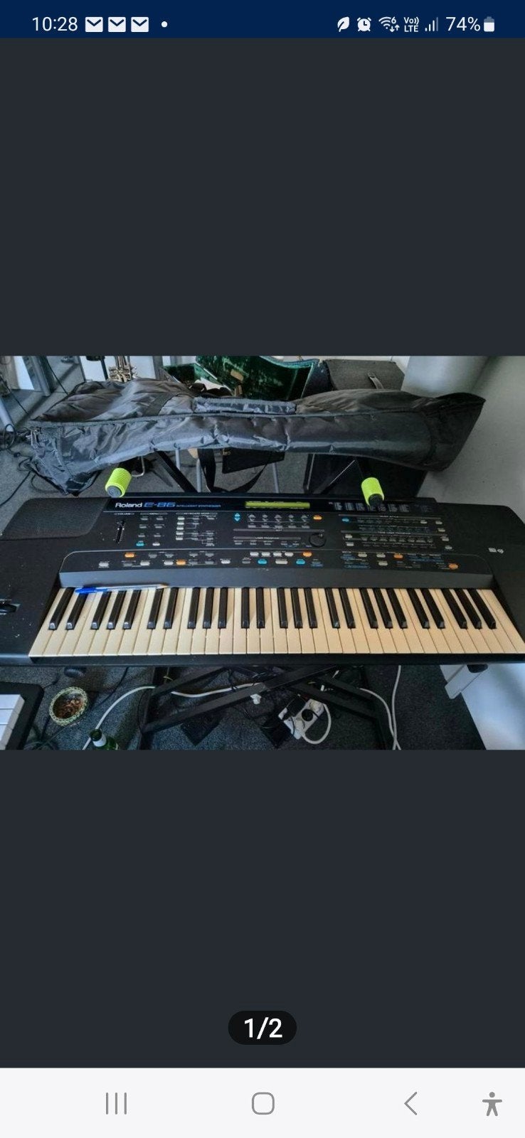 Keyboard Roland E86, Musique & Instruments, Claviers, Enlèvement