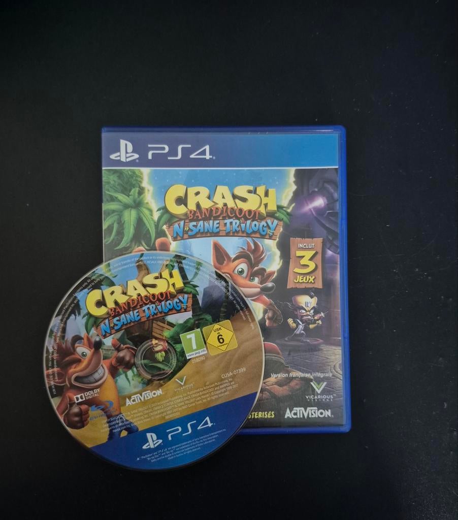 Crash Bandicoot N. Sane Trilogy PS4, Enlèvement