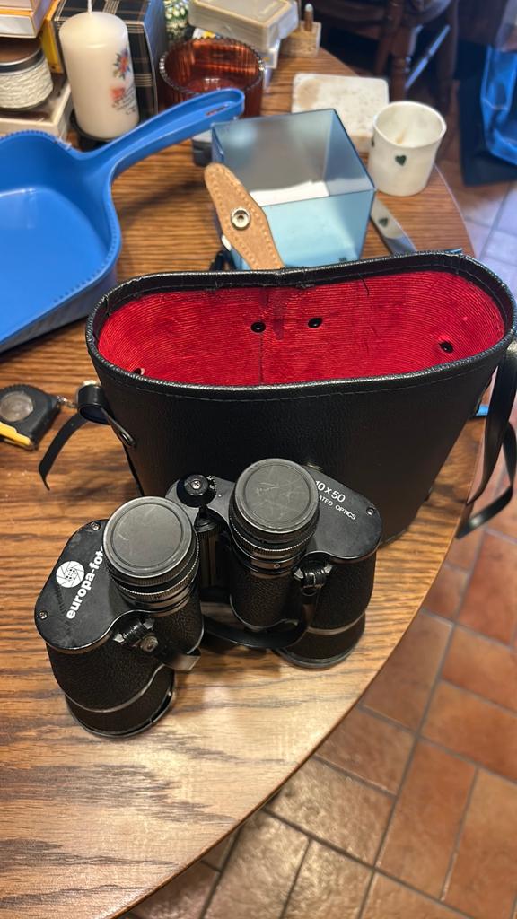 Verrekijker 10x50 europa-foto, Audio, Tv en Foto, Optische apparatuur | Verrekijkers, Ophalen, Gebruikt