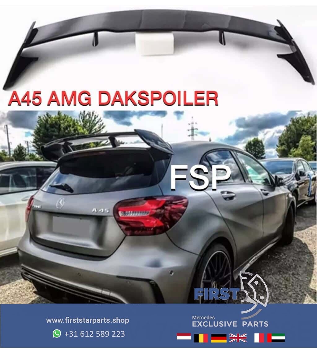 W176 A45 AMG DAK SPOILER VLEUGEL Mercedes A Klasse 2012-2018, Arrière, Haillon arrière, Utilisé, -