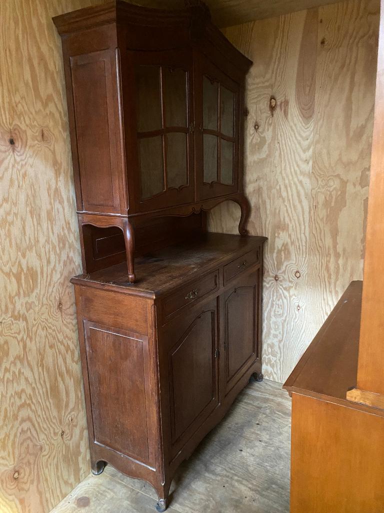Raamkast, Huis en Inrichting, Ophalen, Ancien, Gebruikt, 100 tot 150 cm