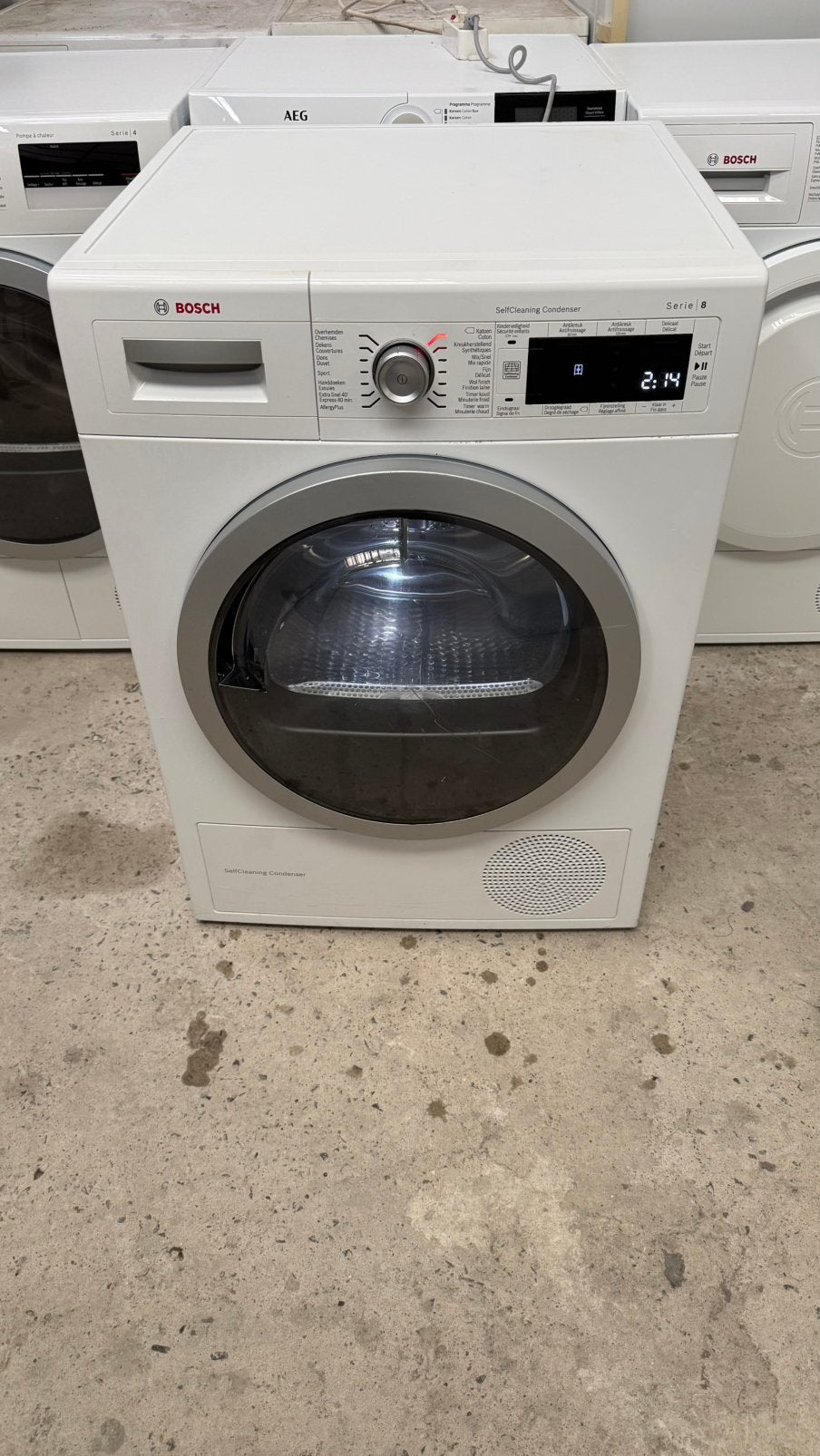 Seche linge Bosch Serie 8 pompe a chaleur 9kg a++, Enlèvement ou Envoi, Comme neuf