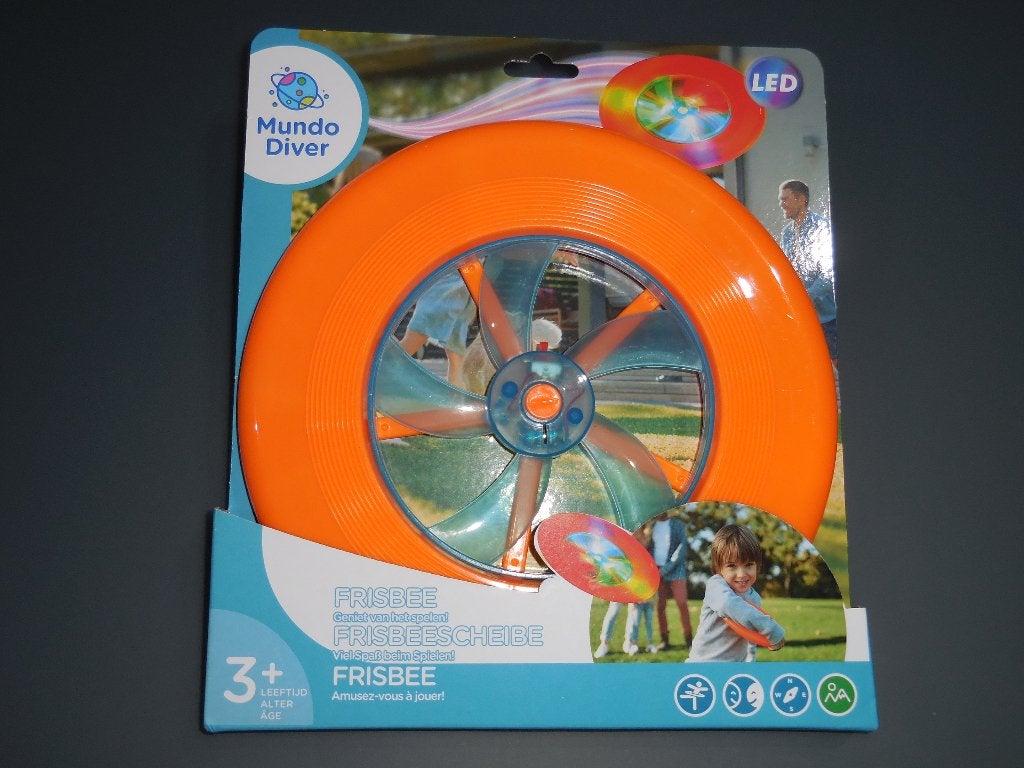 NIEUW - Frisbee met LED verlichting, Ophalen of Verzenden, Nieuw