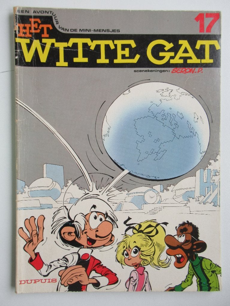 de mini-mensjes...nr.17...het witte gat...........1st, Enlèvement ou Envoi, Utilisé