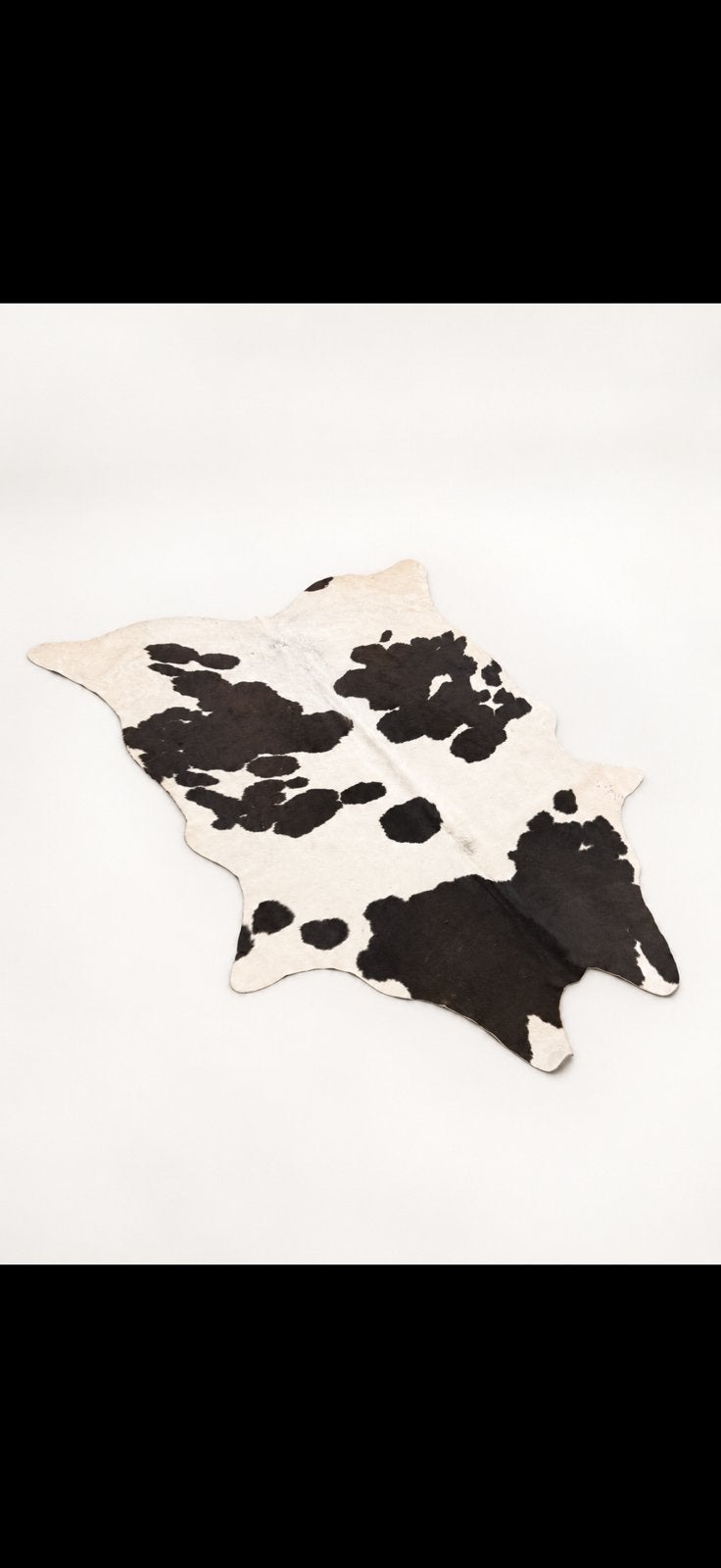 Tapis peau de vache véritable, Ophalen of Verzenden, Gebruikt, Bruin