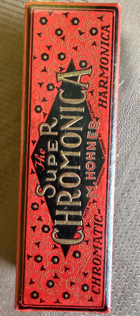Harmonica Hoener vintage annees 1930, Enlèvement ou Envoi, Comme neuf, Chromatique, Avec valise ou boîte