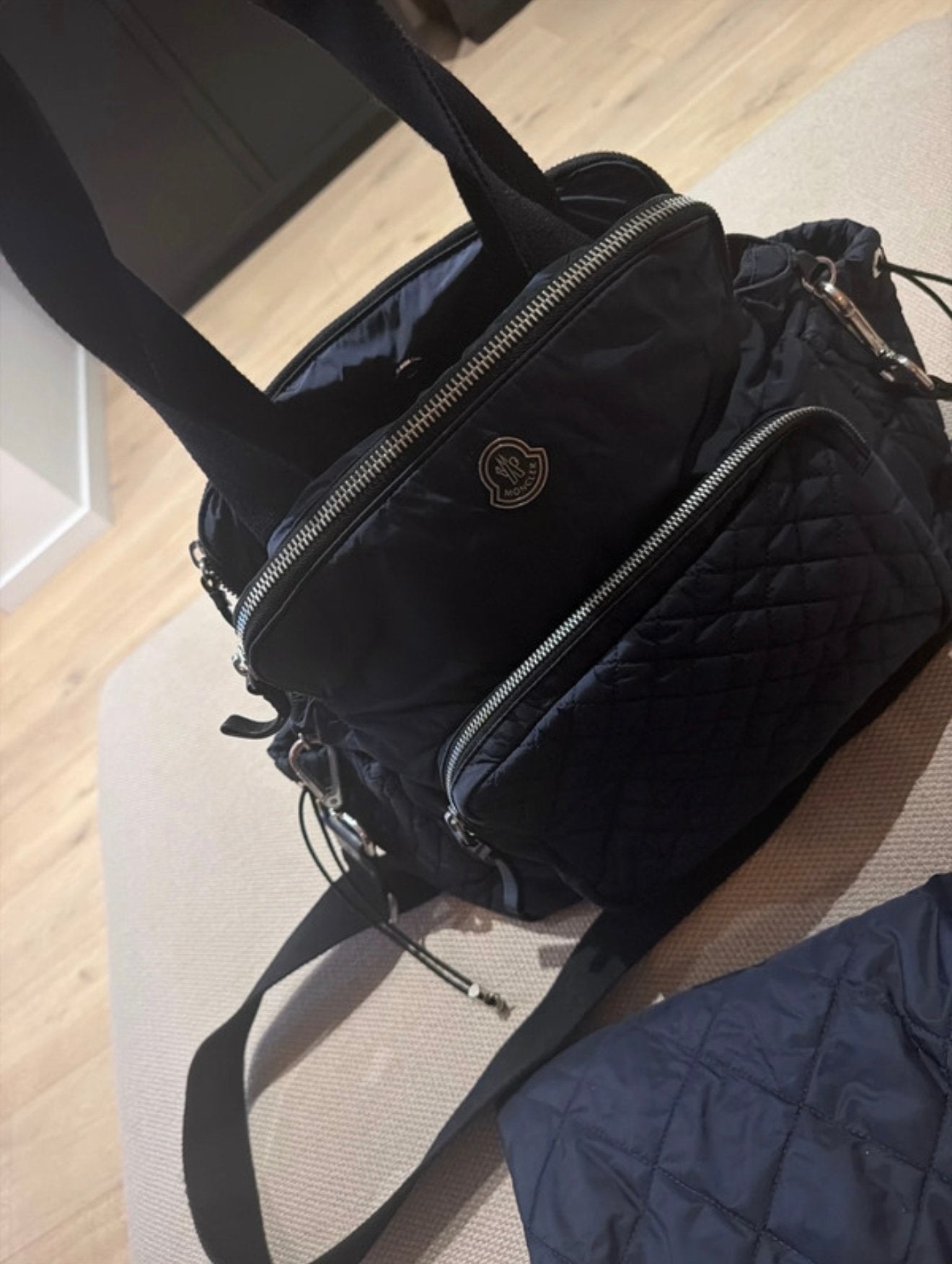 Sac à langer Moncler original en très bon état, Enlèvement ou Envoi, Comme neuf