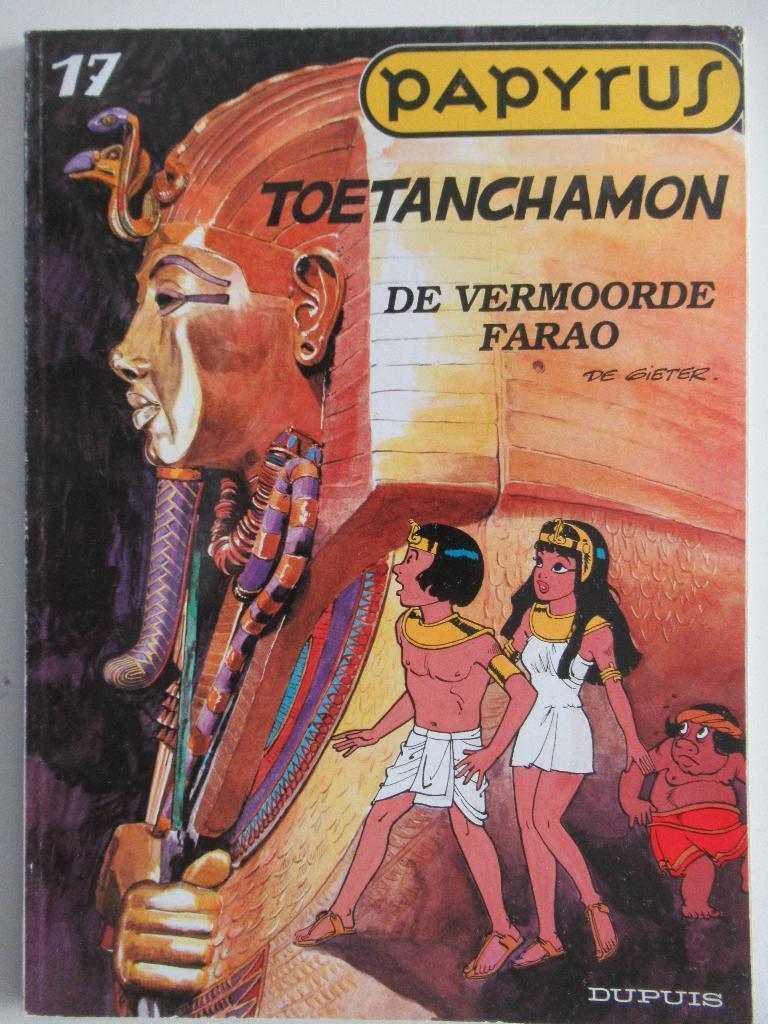 papyrus...nr.17...de vermoorde farao, Boeken, Stripverhalen, Ophalen of Verzenden, Gelezen