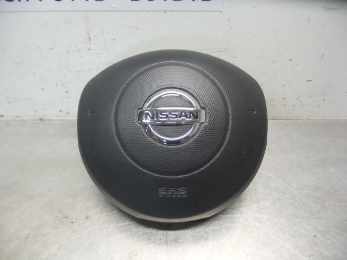 Airbag gauche (volant) d'un Nissan Micra (Micra 03-), -, 3 mois de garantie, Utilisé, -
