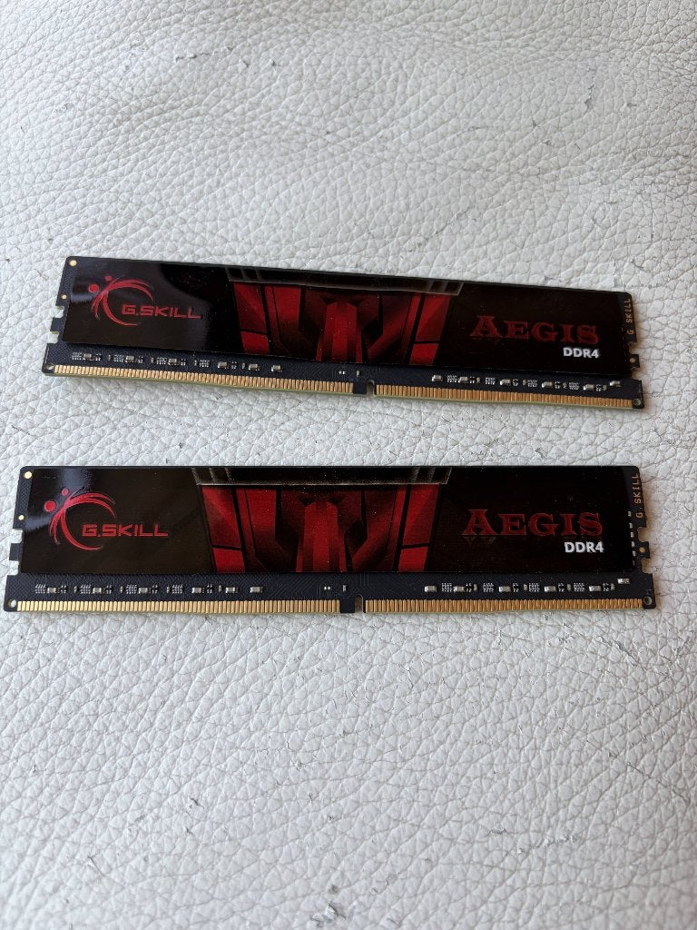 G.Skill Aegis DDR4 RAM 32GB (2x16), Computers en Software, RAM geheugen, Ophalen of Verzenden, Gebruikt, DDR4, 32 GB