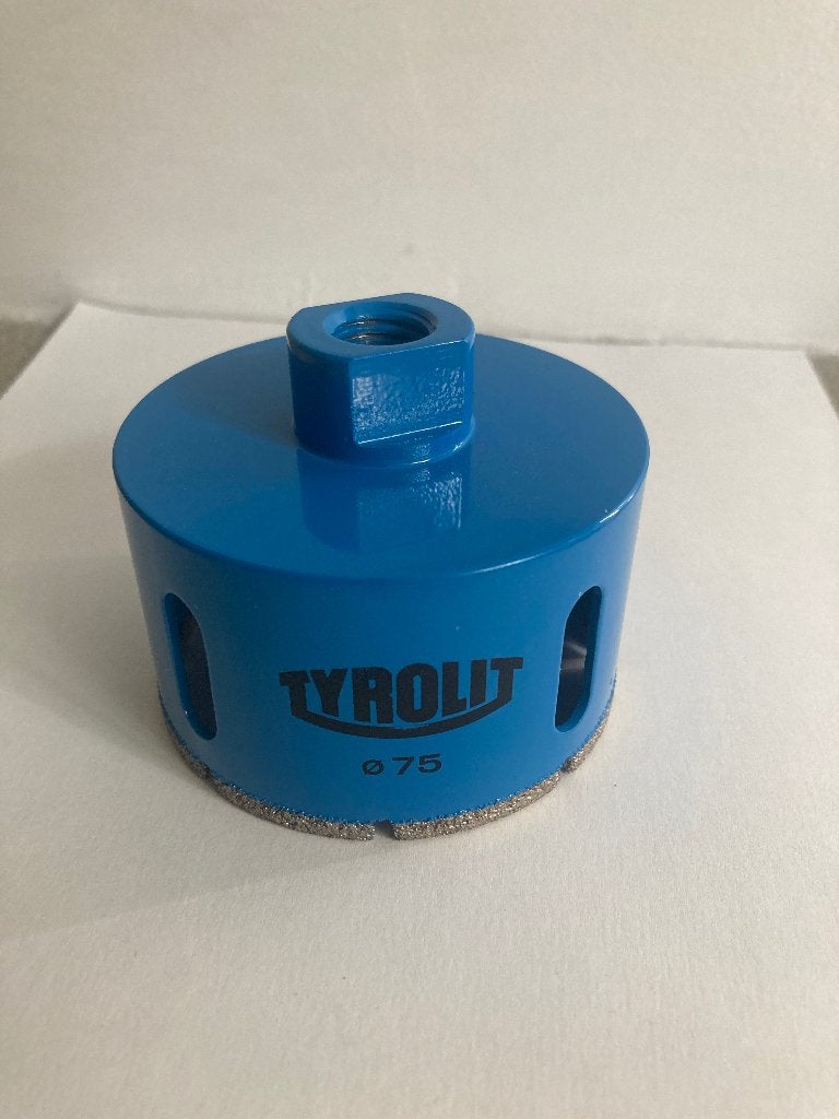 TYROLIT DDTP2 Couronne Diamantée 75 X 45 X M14, Bricolage & Construction, Outillage | Meuleuses, Envoi, Neuf, Autres types