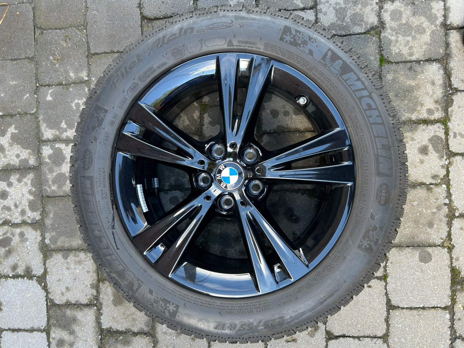 Kit hiver BMW X1 F48, Ophalen, Gebruikt, Banden en Velgen, 17 inch