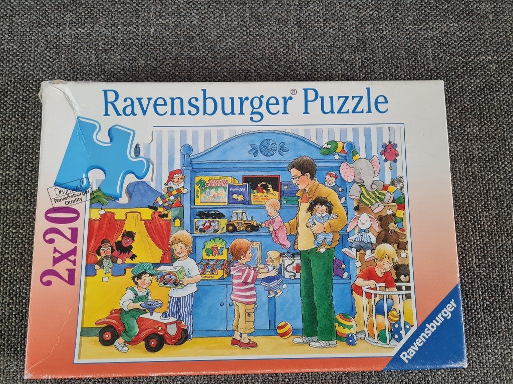 2 puzzels Ravensburger - 2 x 20 stuks, Kinderen en Baby's, Ophalen of Verzenden