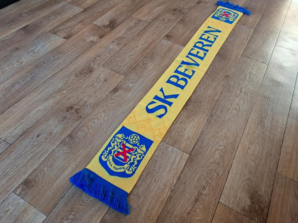 SK Beveren gele sjaal, Sports & Fitness, Football, Taille M, Enlèvement ou Envoi, Neuf