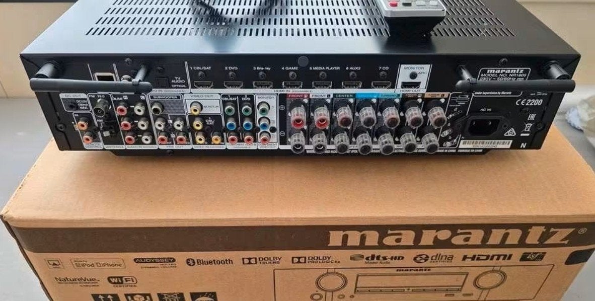 Ampli Network Marantz 7.2 : wifi/bluetooth/AirPlay/Spotify, Marantz, Enlèvement ou Envoi, 60 à 120 watts, Comme neuf