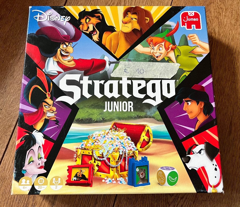 Stratego Junior, Een of twee spelers, Ophalen, Gebruikt, Jumbo