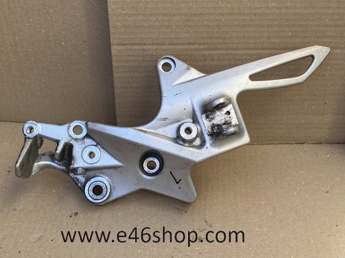 BMW F800 SCHETSPLAAT LINKS OEM 7678669 BESTEL IN ADVERTENTIE, Motoren, Gebruikt, -, -, Ophalen of Verzenden