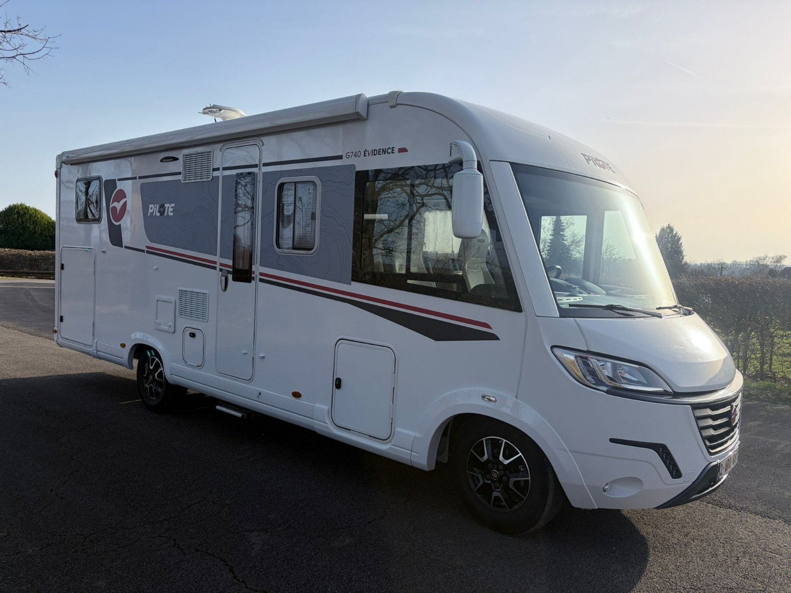 fiat pilote g740 évidence fgj, Caravanes & Camping, Jusqu'à 5, Marchepied électrique, Entreprise, Fiat