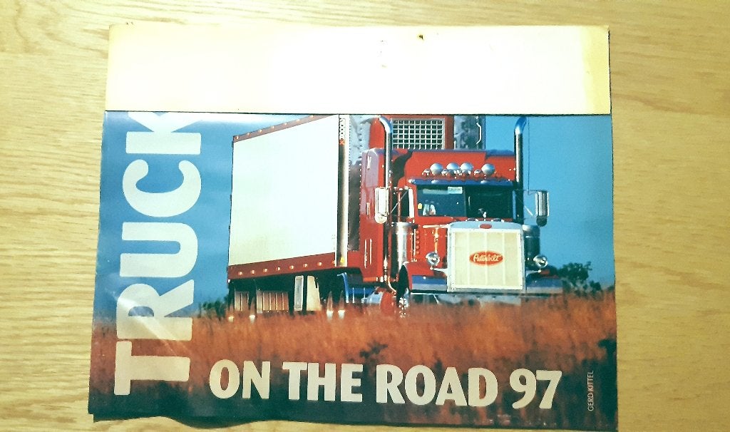 Calendrier des camions en circulation pour 1997   Mayflower, Divers, Calendriers, Calendrier mensuel, Enlèvement ou Envoi