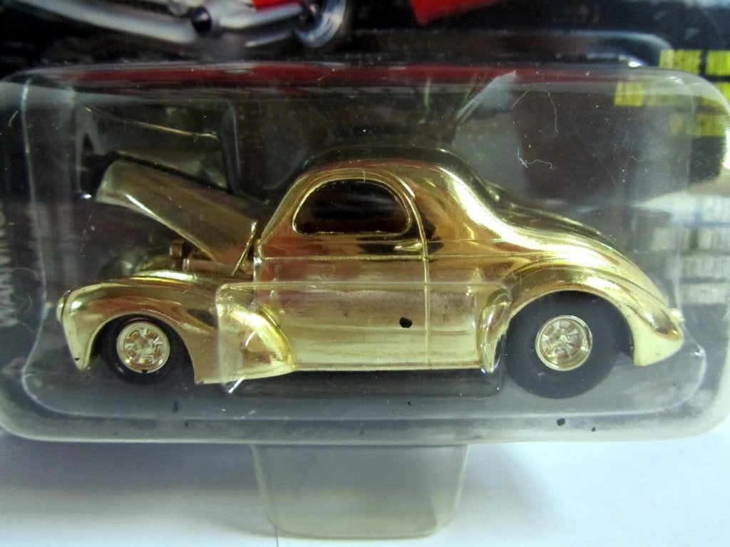 Gold 1941 Willys Coupe Drag Racing Series Racing Champions, Ophalen of Verzenden, Zo goed als nieuw, Auto, Overige merken