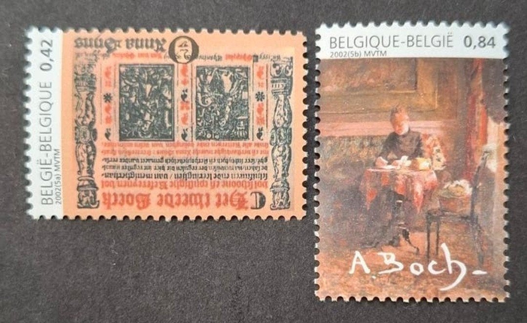 België: OBP 3061/62 ** Vrouw & Kunst 2002., Ophalen of Verzenden, Zonder stempel, Postfris, Postfris