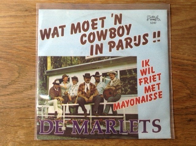 single de marlets, CD & DVD, Vinyles Singles, En néerlandais, Enlèvement ou Envoi, 7 inch, Housse de protection extérieure