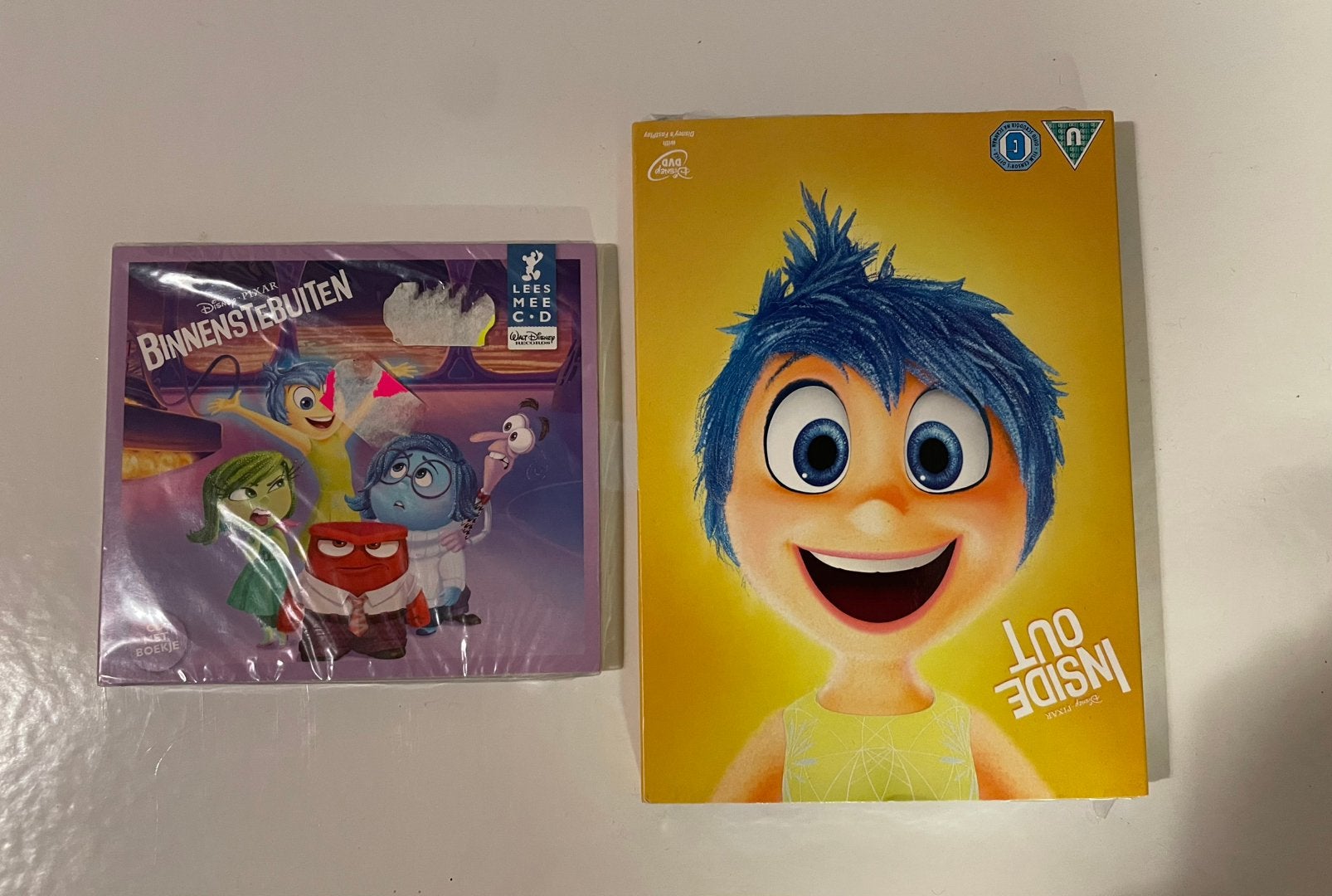 Dvd + luisterverhaal inside out, Enlèvement