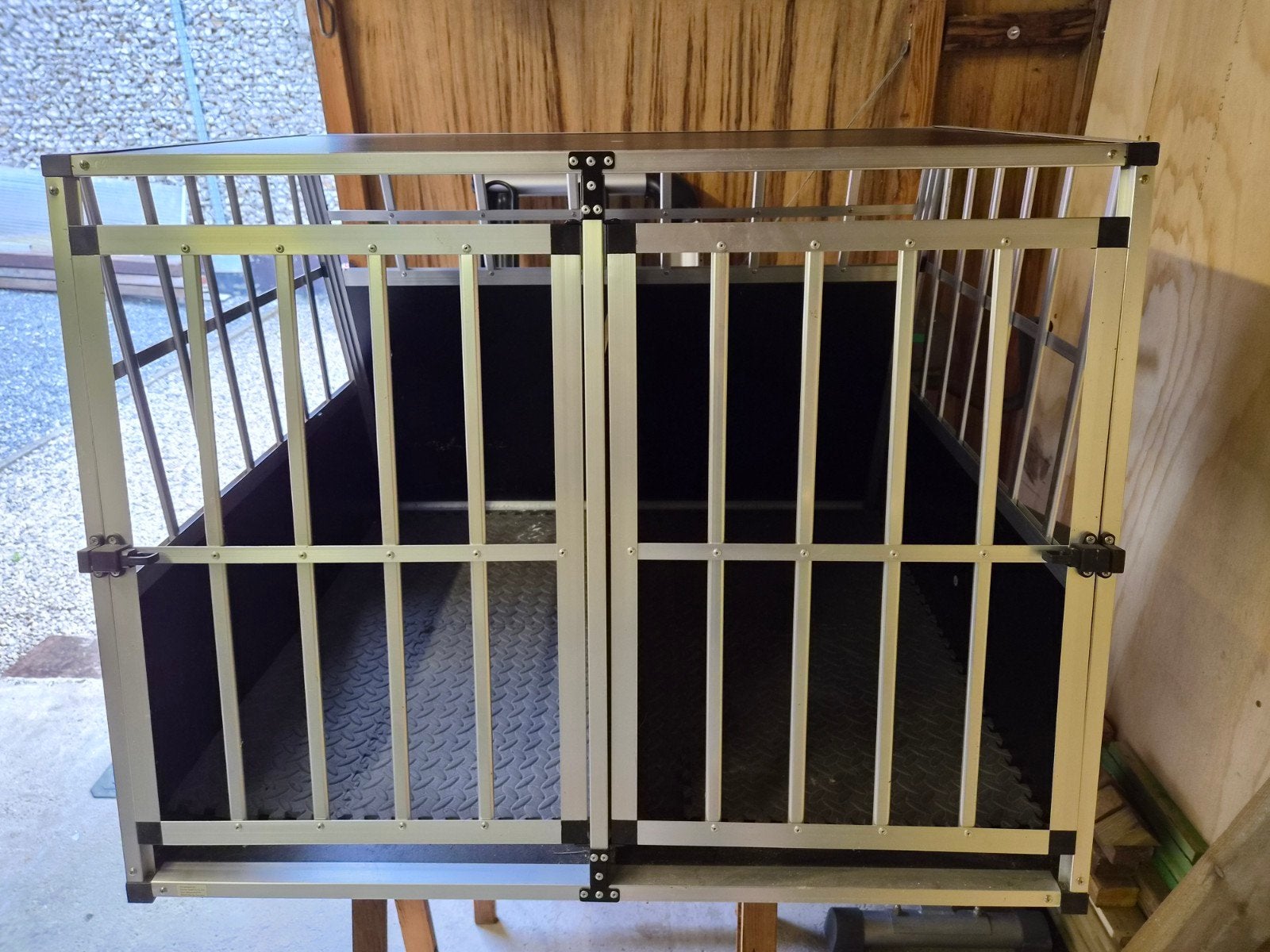 autobench voor twee of een hond .  B 90 L 96 H 70, Animaux & Accessoires, Enlèvement, Comme neuf