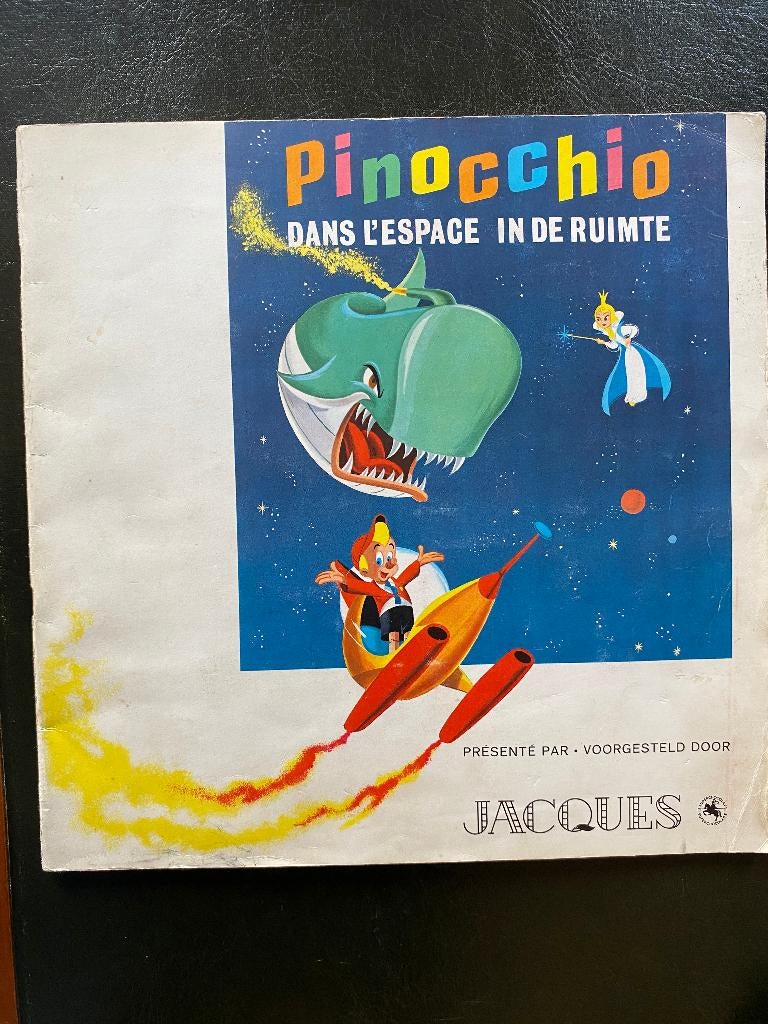 Pinocchio dans l'espace - Jacques, Enlèvement ou Envoi, Utilisé, Album d'images