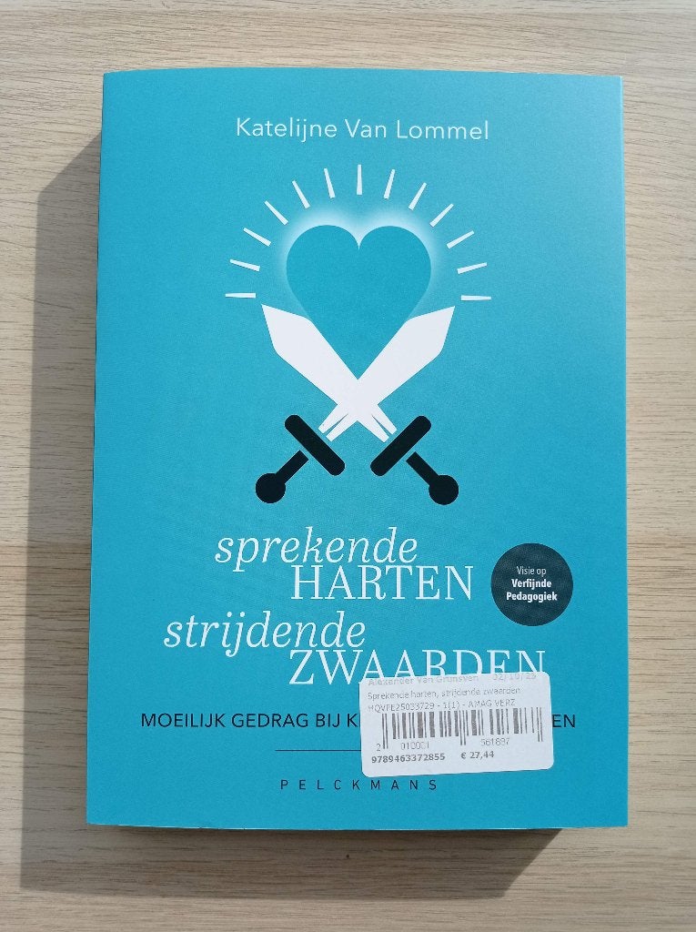 Sprekende harten, strijdende zwaarden, Enlèvement ou Envoi, Comme neuf, Enseignement supérieur professionnel, Katelijne Van Lommel
