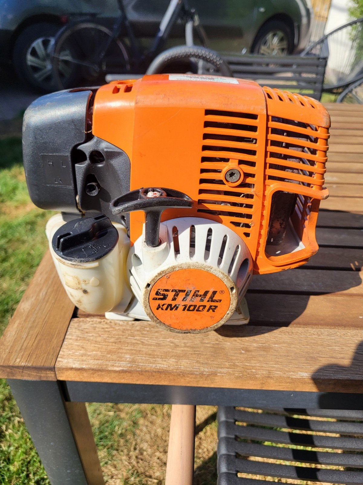 combi stihl km 100 R in perfekte staat., Ophalen