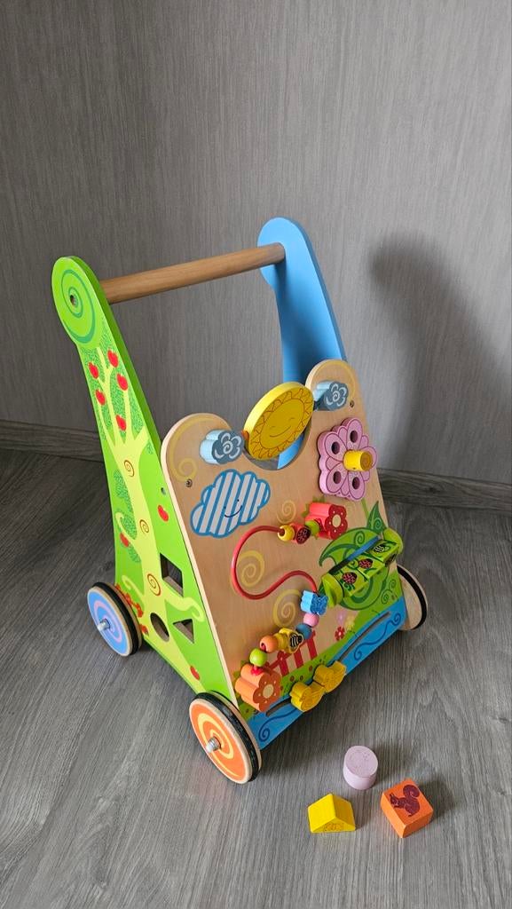 Looprekje voor peuters, Ophalen