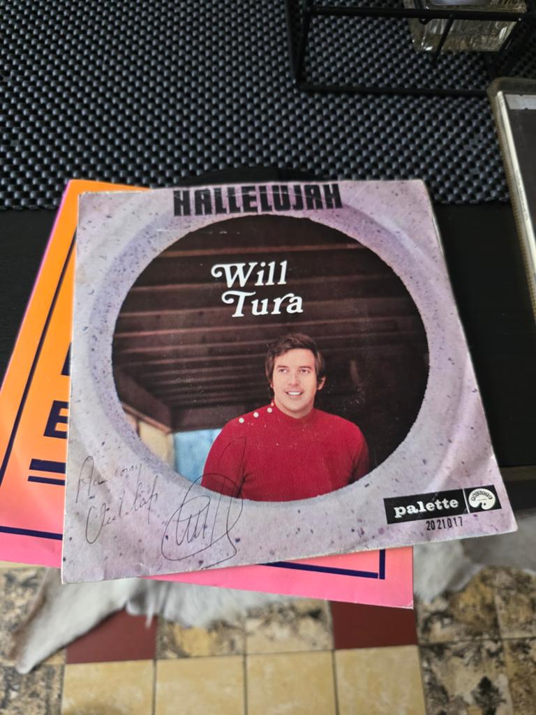 Will Tura met handtekening, Cd's en Dvd's, Vinyl | Nederlandstalig, Ophalen