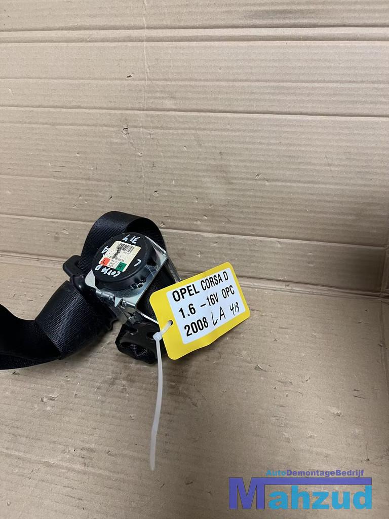 OPEL CORSA D Links achter gordel 3deurs 2005-2014, Auto-onderdelen, Gebruikt, Opel Automobile GmbH, Kontakt@opel-infoservice.de