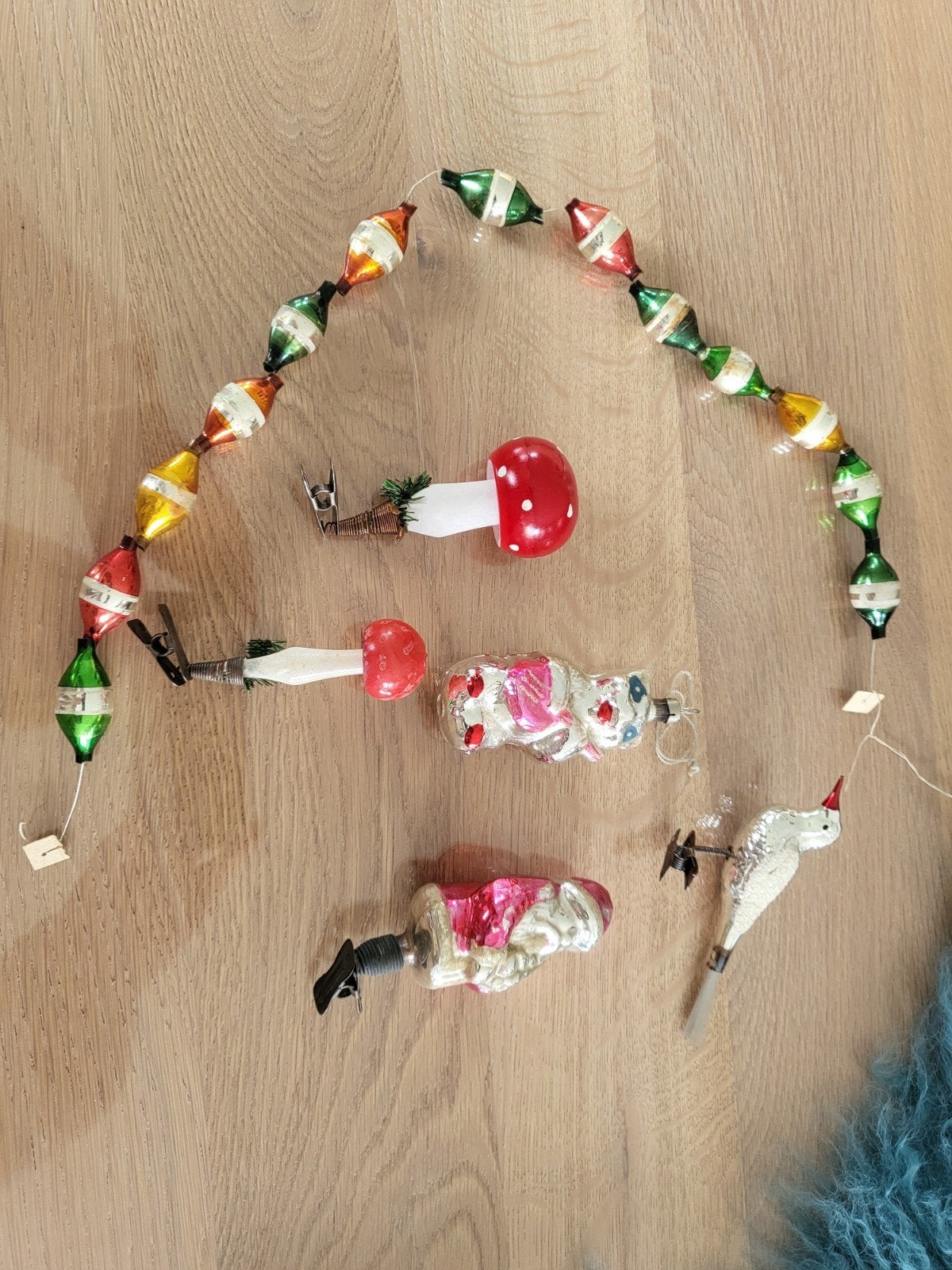 zeldzaam kerstgerief in glas, Ophalen of Verzenden
