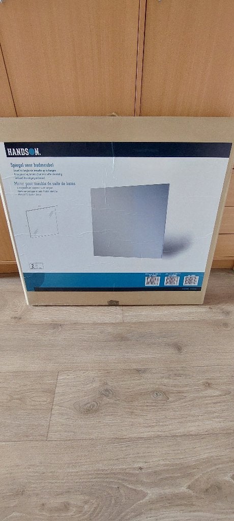 Nieuwe badkamerspiegel, Huis en Inrichting, Ophalen, Overige typen, Nieuw, 50 tot 100 cm