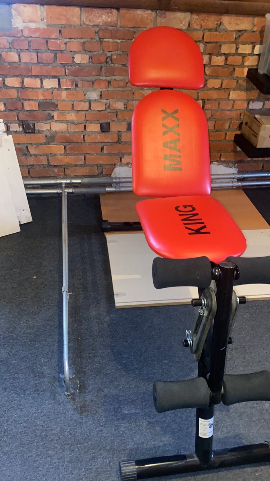 King maxx fitnessbank, Ophalen, Zo goed als nieuw