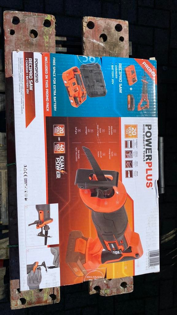 Dual Powerplus recipro zaag NIEUW IN DE DOOS, Enlèvement, Neuf, Scie sabre