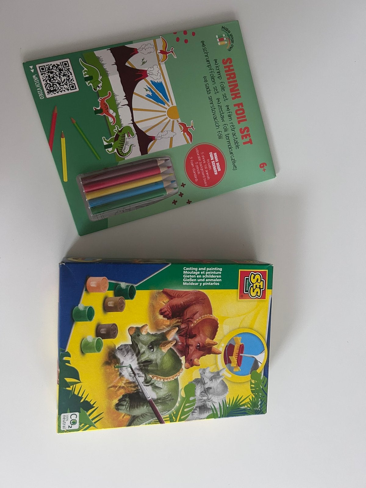 Dino knutselgerief, Dieren, Nieuw, Ophalen of Verzenden, Overige materialen