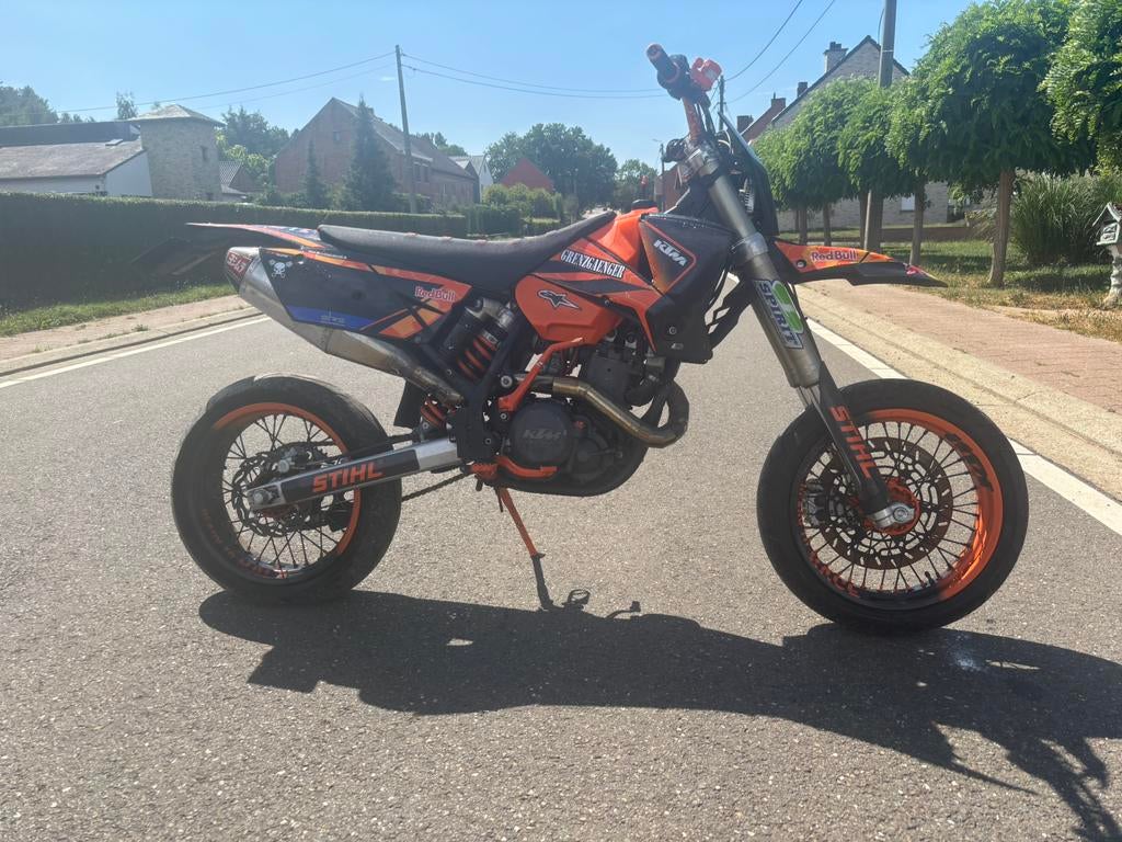 Ktm EXC 525 cc supermoto, Motos, Motos | KTM, Particulier, SuperMoto