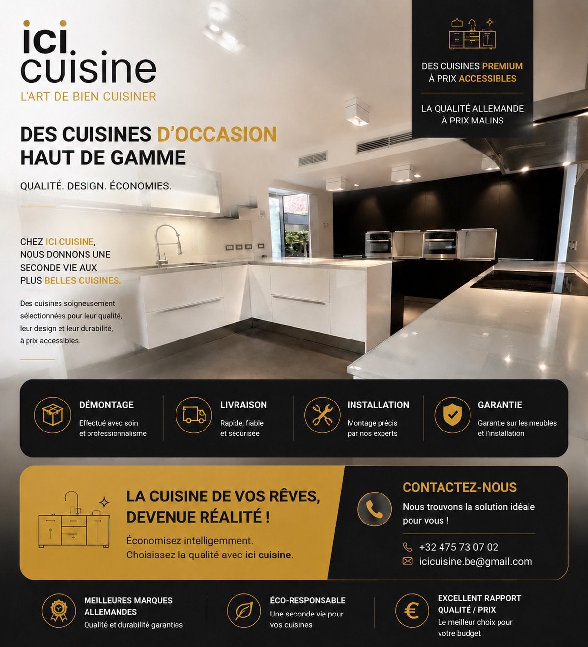ICI cuisine, Enlèvement, Comme neuf