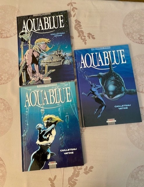 Lot de 3 BD (Tomes 1 à 3), Aquablue, Plusieurs BD, Enlèvement ou Envoi, Comme neuf, Cailleteau - VAtine