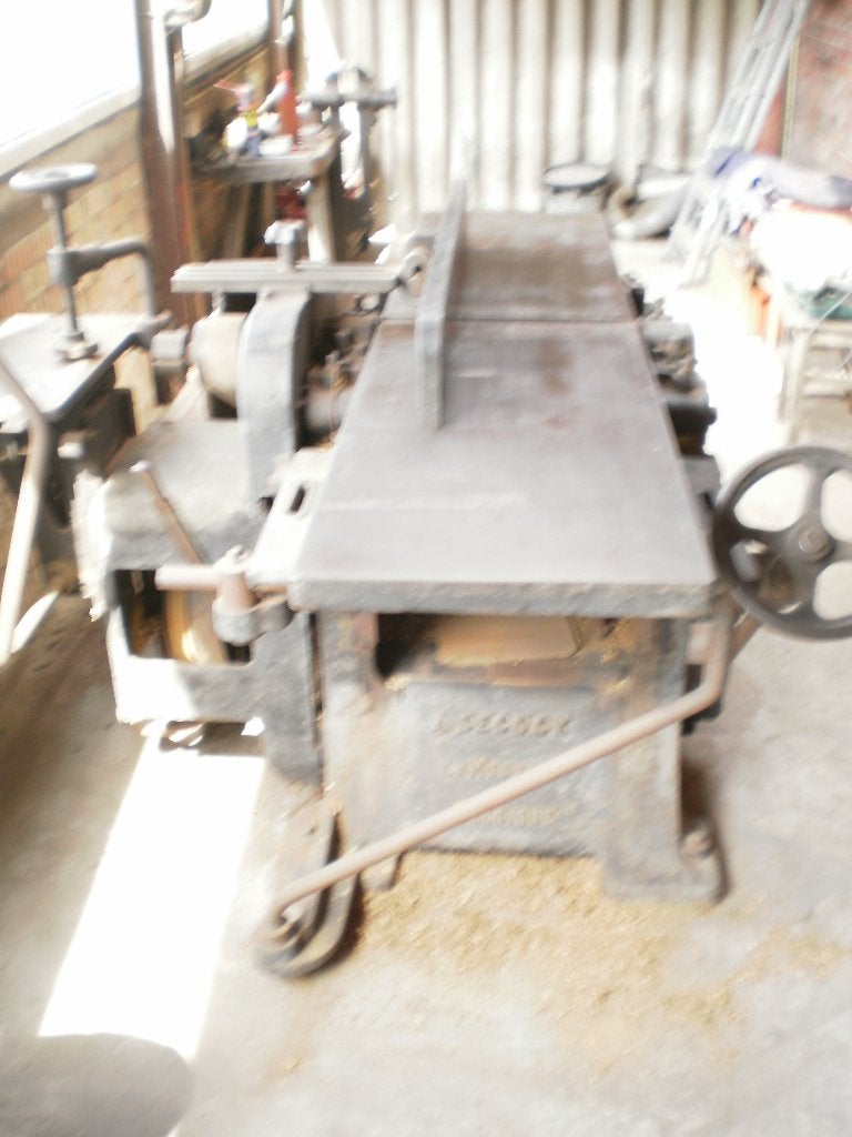 machine a bois : combiné, Enlèvement