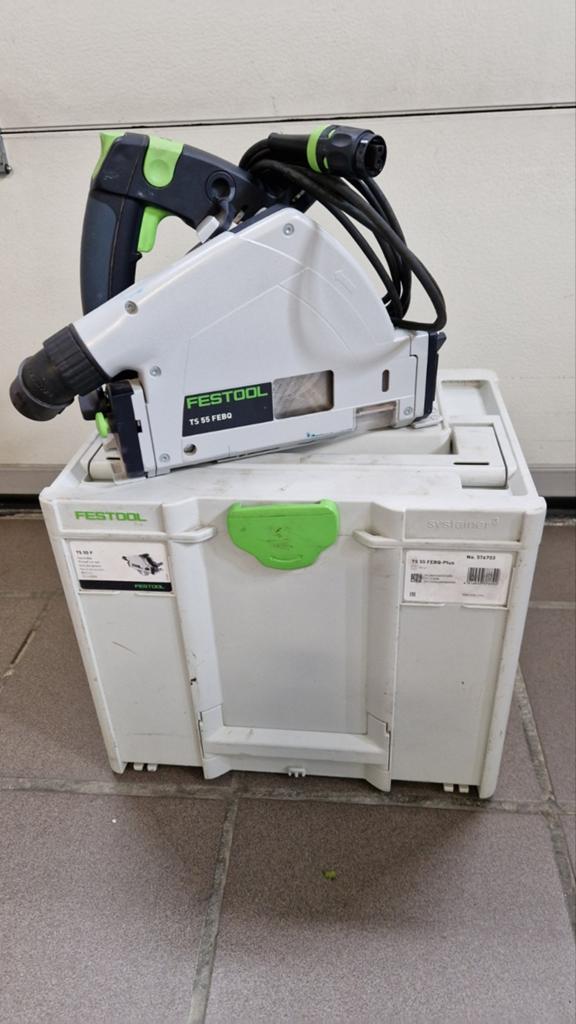 Festool invalzaag ts55febq-plus in perfecte staat, Ophalen of Verzenden
