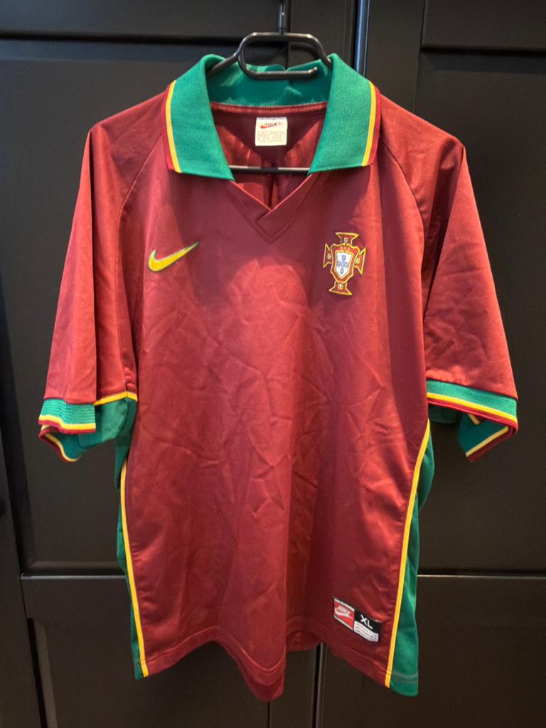 Vintage Portugal Nike shirt 1997/98 – XL, Sport en Fitness, Voetbal, Maat XL, Ophalen of Verzenden, Shirt