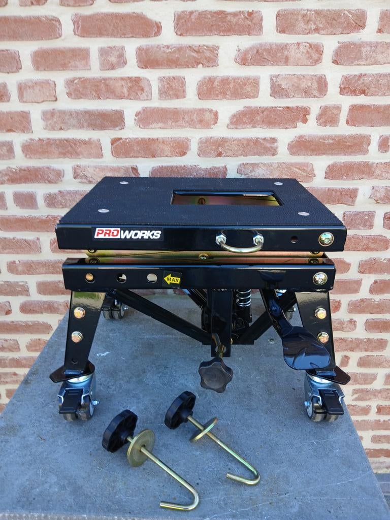PRO WORKS Motorlift, Ophalen
